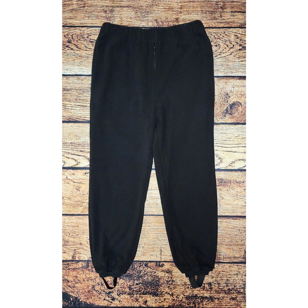 Redhead Warm Heavy Insulate Black Pants Large L 32x30 Sweats Hunting Made In USA